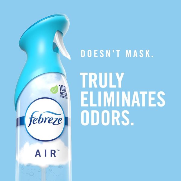 Febreze Odor-Fighting Air Freshener, Bora Bora Water Fresh Scent, Pack of 2, 8.8 oz each Sale