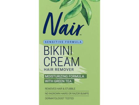 Nair Hair Remover Sensitive Formula Bikini Cream Hair Removal, 1.7 Oz Box Online