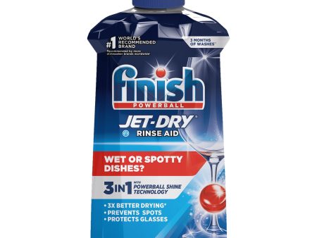 FINISH JET-DRY Rinse AgentLiquid Original 8 8.45 oz. For Sale