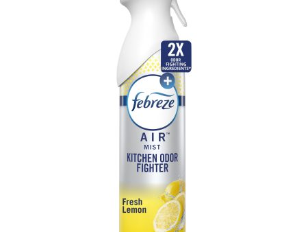 Febreze Air Effects Kitchen Odor Fighter Air Freshener Fresh Lemon Scent, 8.8 oz. Aerosol Can Online Sale