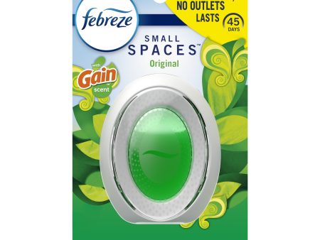 Febreze Small Spaces Air Freshener, Gain Original Scent, 1 Count Supply