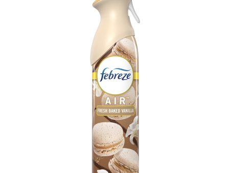 Febreze Air Effects Odor-Fighting Air Freshener Fresh Baked Vanilla, 8.8 oz. Aerosol Can For Discount