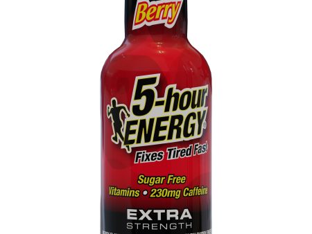 5-hour Energy Shot, Extra Strength, Berry on Sale