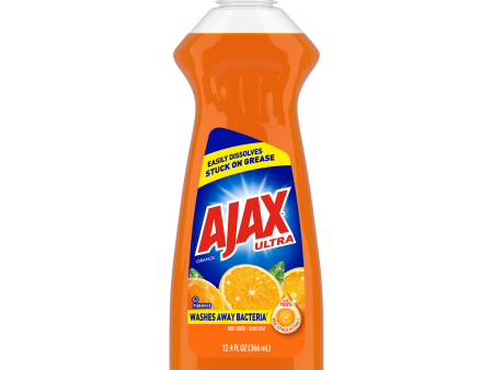 Ajax Triple Action Hand Dish, Orange, 12.4 oz Online Sale