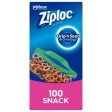 Ziploc® Brand Snack Bags with Grip  n Seal Technology, 100 Count For Cheap