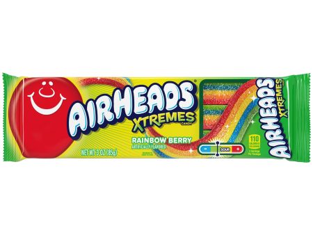 Airheads Xtremes Belts Sweetly Sour Candy, Rainbow Berry, 3 oz Online