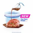 Ziploc® Brand Freezer Bags with New Stay Open Design, Quart, 75, Patented Stand-up Bottom, Easy to Fill Freezer Bag, Unloc a Free Set of Hands in the Kitchen, Microwave Safe, BPA Free on Sale