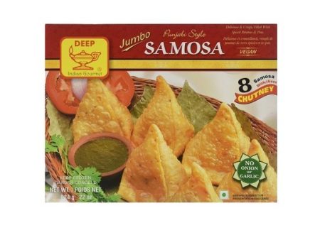 Deep Jumbo Punjabi Samosa 8pc Supply