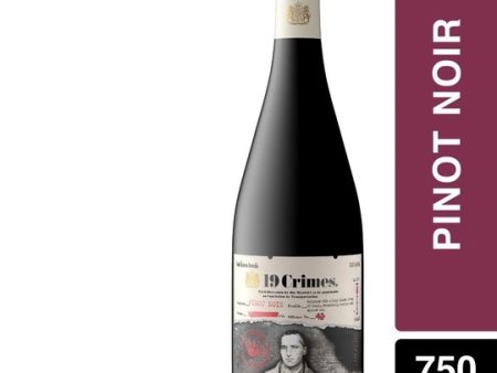 19 Crimes The Punishment Pinot Noir Red Wine, 750ml Bottle, 13.5% ABV Online now