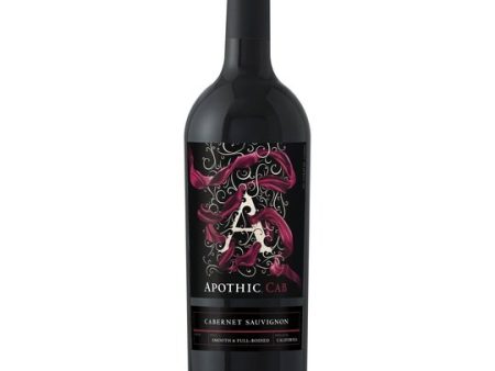 Apothic Cabernet Sauvignon Red Wine, California, 750ml Glass Bottle Discount