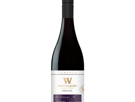 Winemakers Selection Reserve Pinot Noir California Red Wine, 750 ml Bottle, ABV 14.00% Hot on Sale