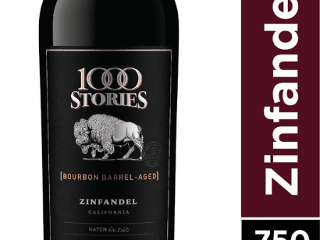 1000 Stories Zinfandel Red Wine, California, 15.5% ABV, 750ml Glass Bottle, 5-150ml Servings Cheap