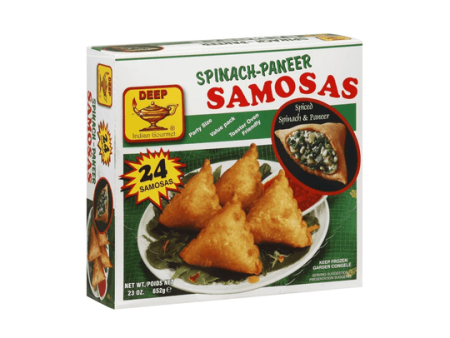 Deep Spinach Paneer Samosa Online