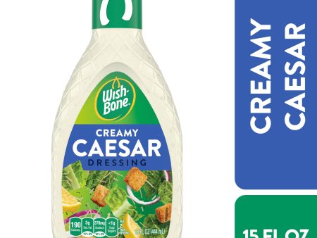 Wish-Bone Creamy Caesar Salad Dressing, 15 fl oz Online Sale