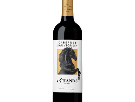 14 Hands Washington Cabernet Sauvignon Red Wine, 750 ml Bottle, 13.5% ABV Supply