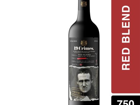 19 Crimes The Uprising Red Wine Blend, 750ml Bottle, 15% ABV Online Hot Sale