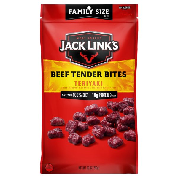 10oz Jack Link s Teriyaki Beef Steak Bites 1 1 Count Fashion