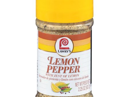 LAWRY S  LEMON PEPPER Discount