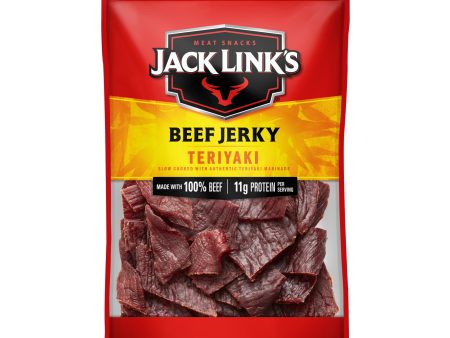 10 Ounce Jack Link s Teriyaki Beef Jerky 1 1 Count Online