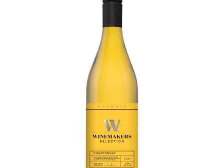 Winemakers Selection Classic Series Chardonnay California White Wine, 750 ml Glass, ABV 13.50% on Sale