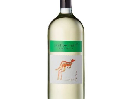 Yellow Tail Pinot Grigio White Wine, Australia, 1.5 Liter Fashion