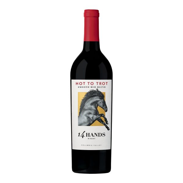 14 Hands Columbia Valley Hot to Trot Red Blend Wine, 750 ml Bottle, 14.5% ABV on Sale