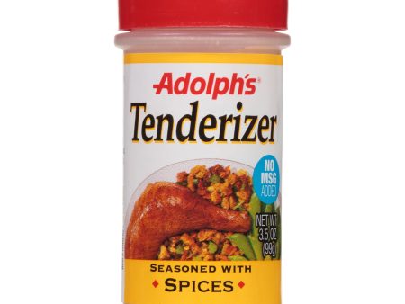 Adolph s Seasoned Tenderizer, 3.5 oz Mixed Spices & Seasonings Hot on Sale