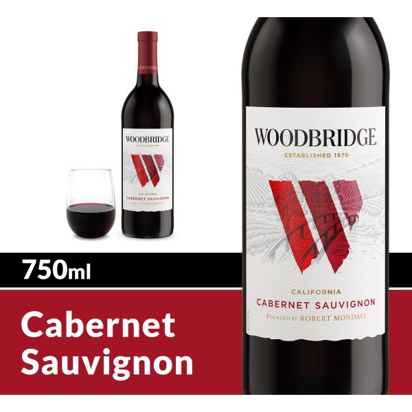 Woodbridge Cabernet Sauvignon Red Wine, 750 ml Bottle, 13.5% ABV Online