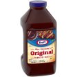 Kraft Original Slow-Simmered Barbecue BBQ Sauce, 82.5 oz Bottle Supply