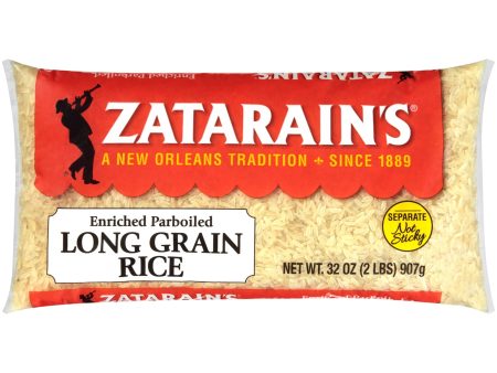 Zatarain s White Rice - Parboiled Long Grain, 2 lb Rice on Sale