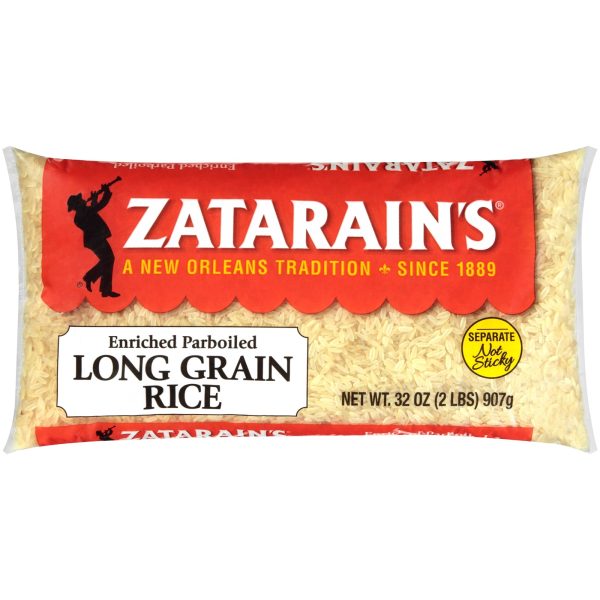 Zatarain s White Rice - Parboiled Long Grain, 2 lb Rice on Sale